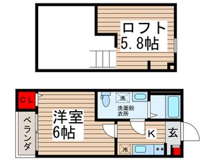 TRISTINA 柏の物件間取画像